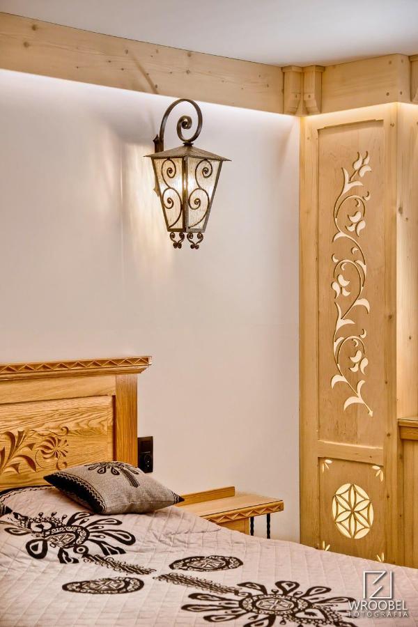 Apartament Zakopane Utrzymany W Stylu Goralskiej Chaty Exteriör bild