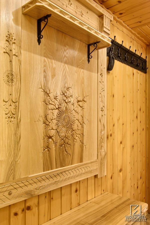 Apartament Zakopane Utrzymany W Stylu Goralskiej Chaty Exteriör bild