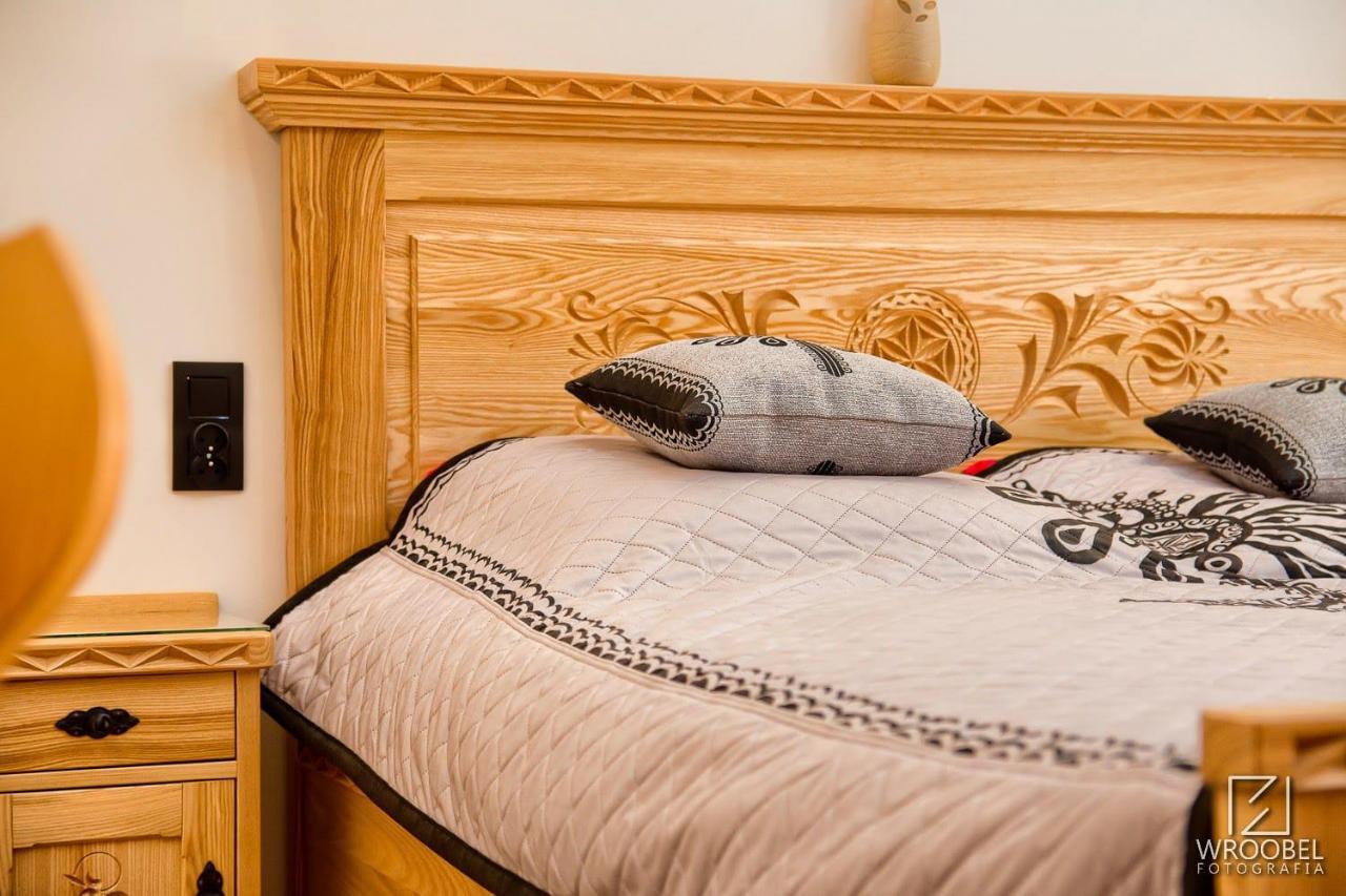 Apartament Zakopane Utrzymany W Stylu Goralskiej Chaty Exteriör bild