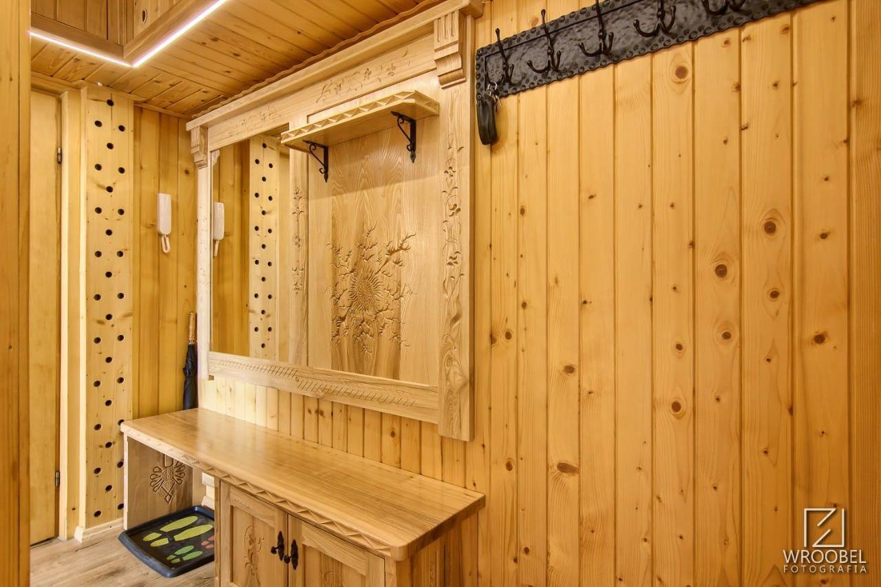 Apartament Zakopane Utrzymany W Stylu Goralskiej Chaty Exteriör bild