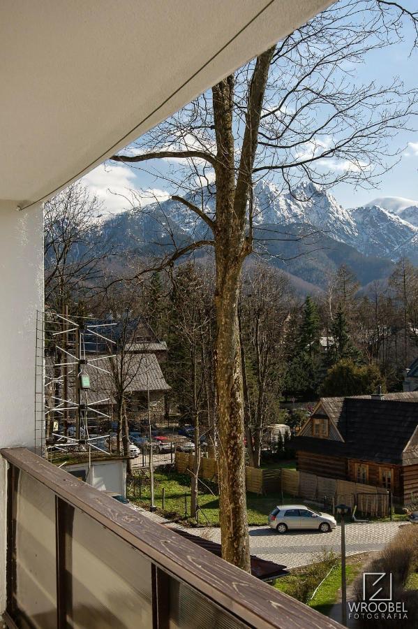 Apartament Zakopane Utrzymany W Stylu Goralskiej Chaty Exteriör bild