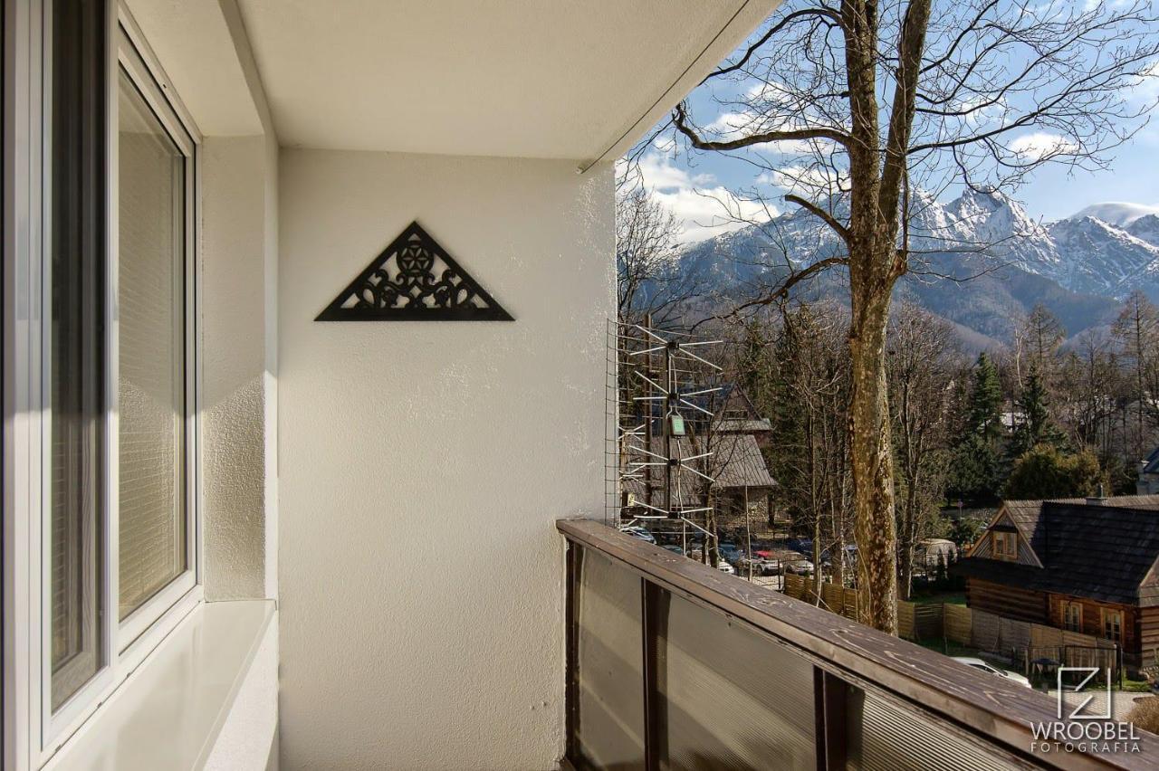 Apartament Zakopane Utrzymany W Stylu Goralskiej Chaty Exteriör bild